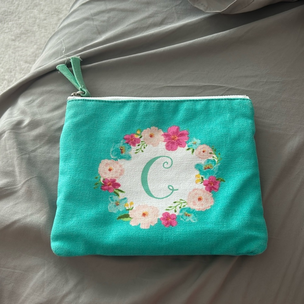 C monogram makeup bag